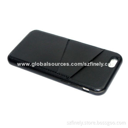 Ultra-thin Leather Case for iPhone 6 with Special Technology Molding, Various Colors Available